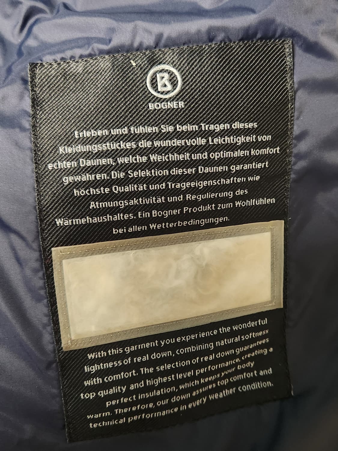 보그너 골프 구스패딩 100 상품이미지6