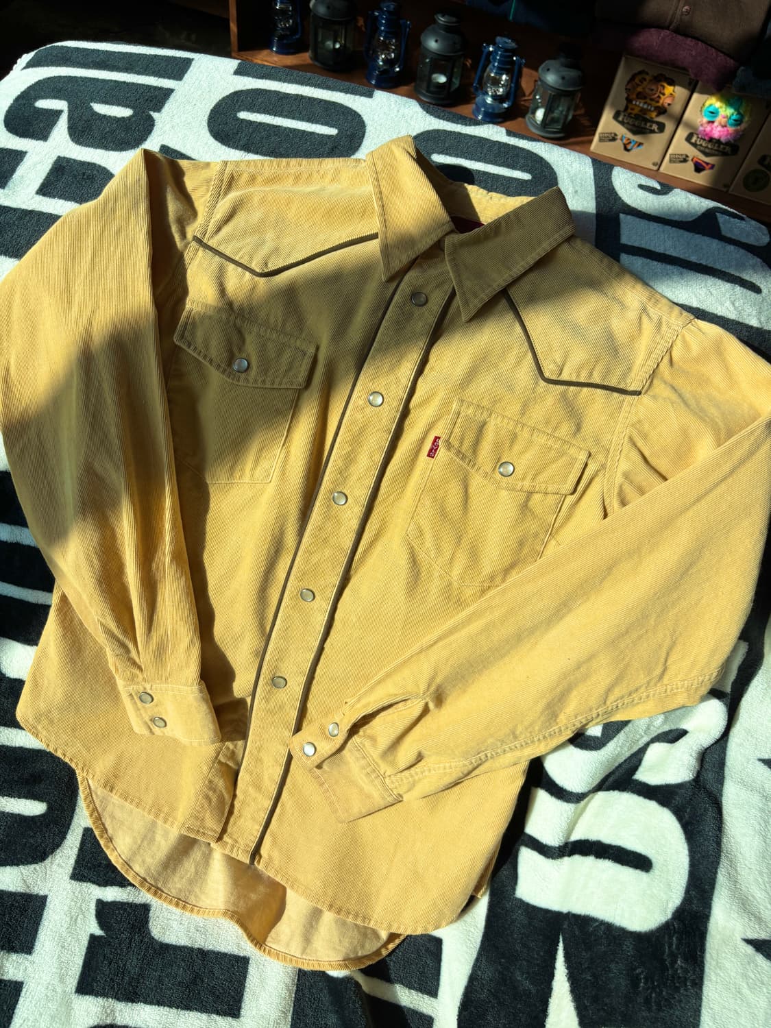 Levis RED TAB 00s 코듀로이 웨스턴 셔츠 상품이미지3