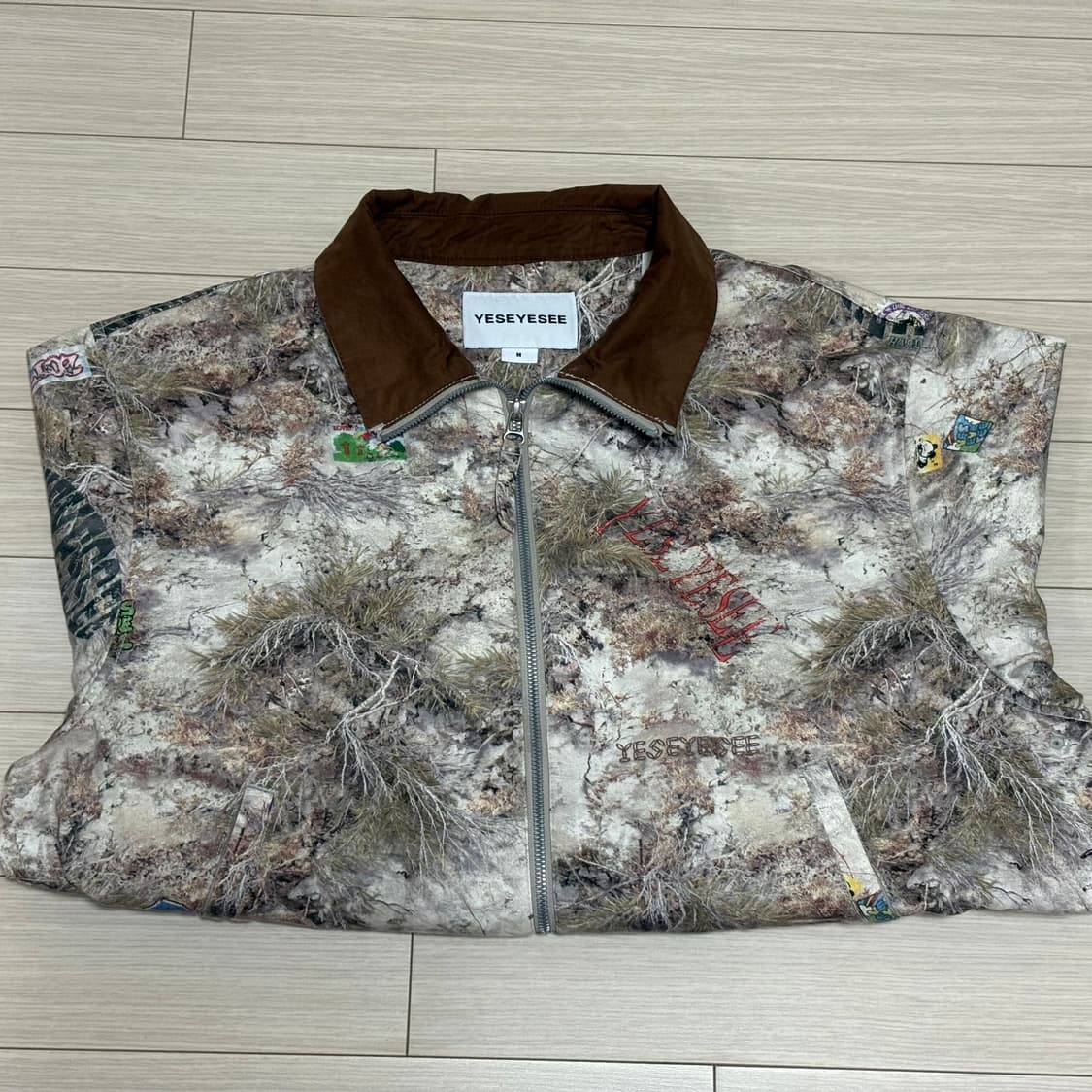 예스아이씨 Zip Work Jacket Camo 상품이미지3