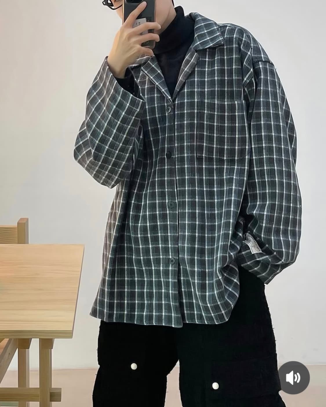 hono 파자마 셔츠 블루타일 상품이미지1
