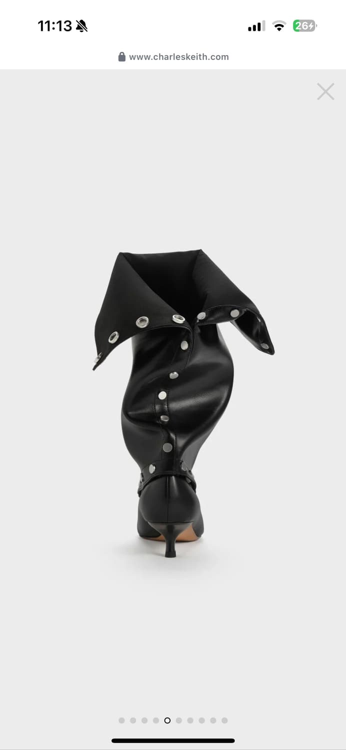 찰스앤키스 가엘 스터드 키튼 힐부츠 상품이미지4