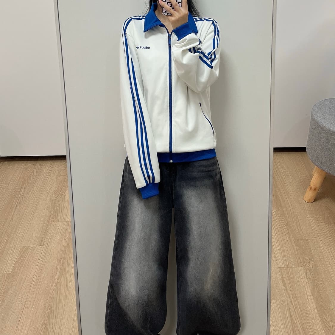 아디다스 베켄바우어 포카리 흰파 트랙탑 져지 상품이미지1