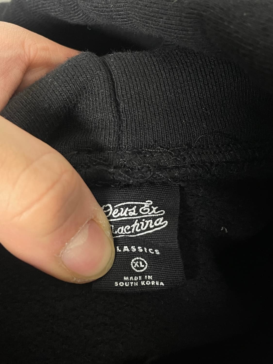 데우스 후드티 XL 상품이미지3