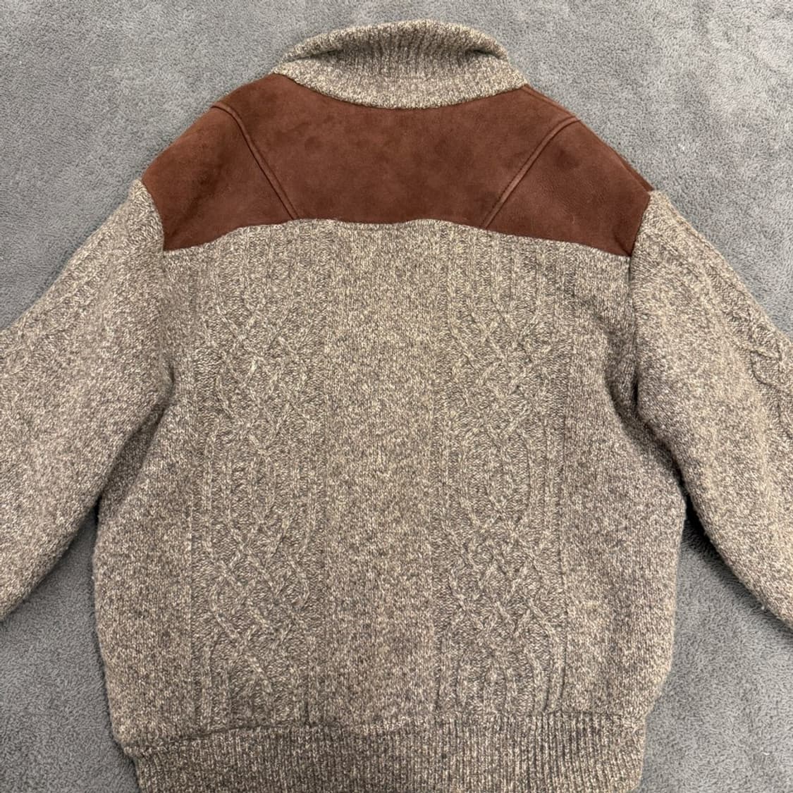 [정품/100] 크리스챤 디올 브라운 케이블 니트 자켓 상품이미지2