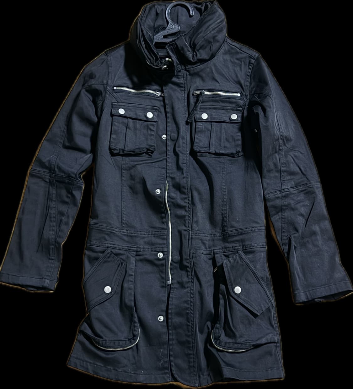 빈티지 블랙 아우터 락시크 상품이미지2