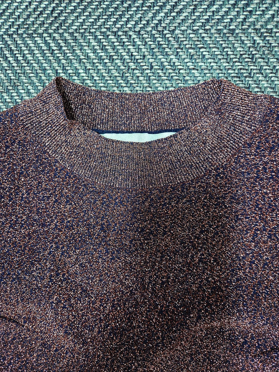 럭키슈에뜨 글리터 니트 원피스 상품이미지3