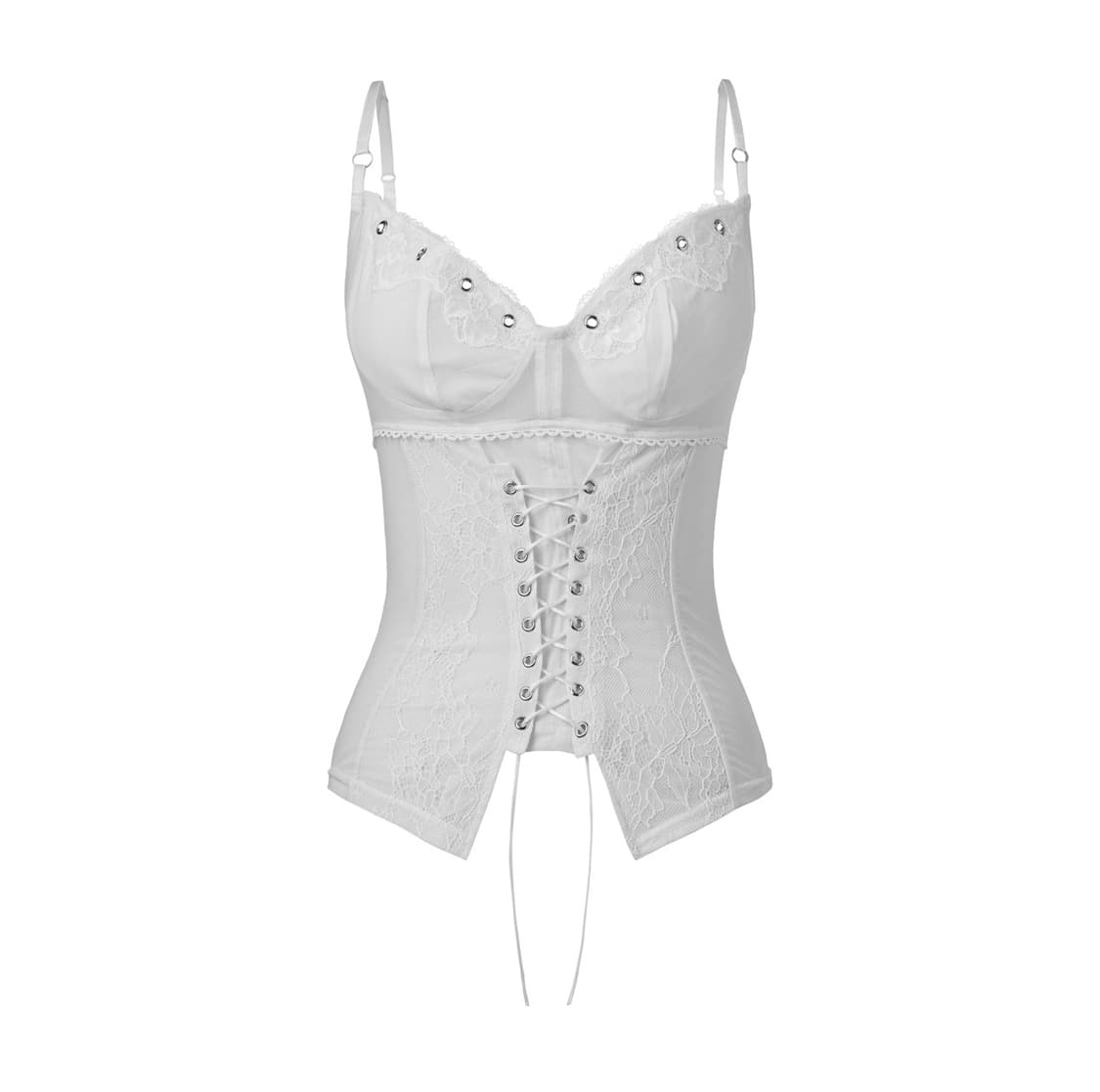 2000 아카이브스 VELYN CORSET TOP (WHITE) 상품이미지1