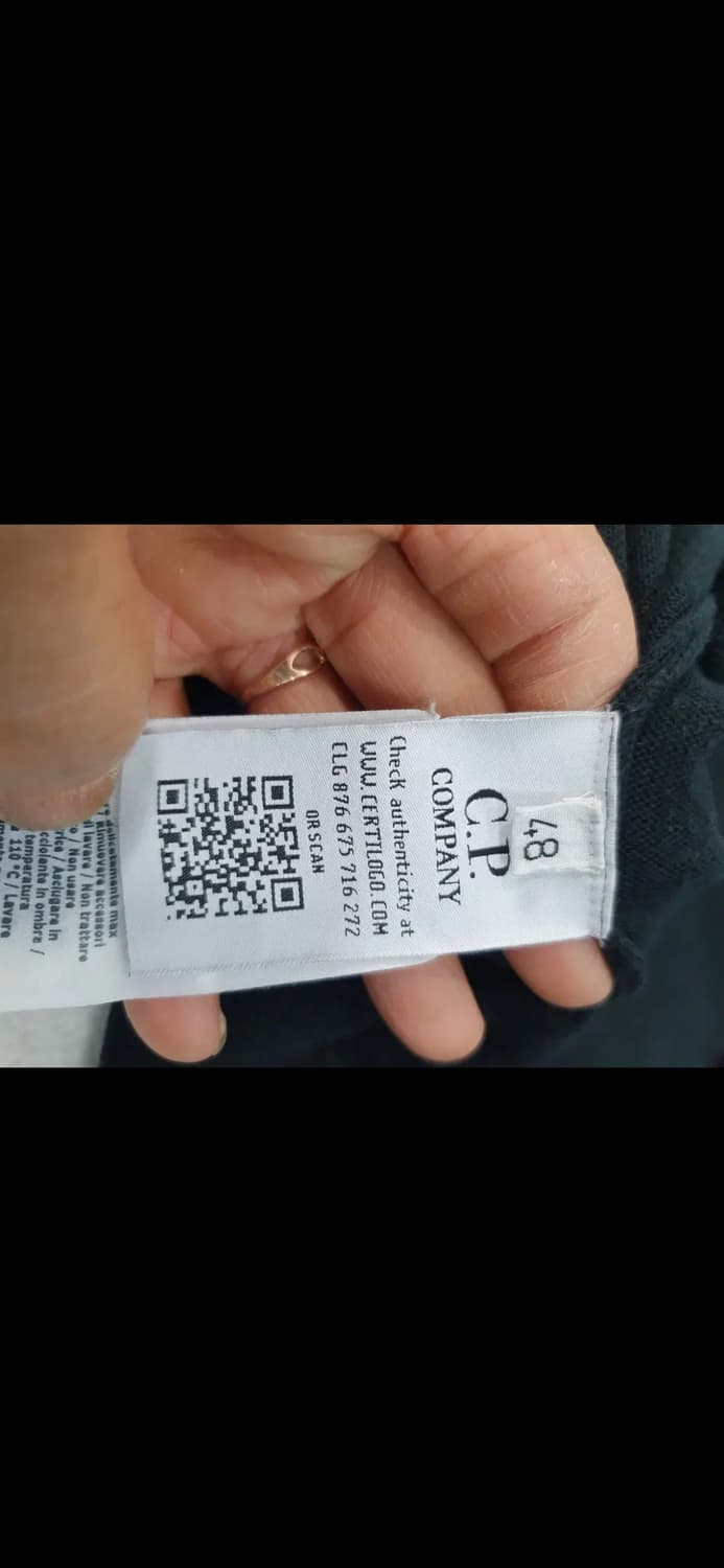 CP컴퍼니 니트 집업 코튼 가디건 포켓 렌즈 자켓 상품이미지6