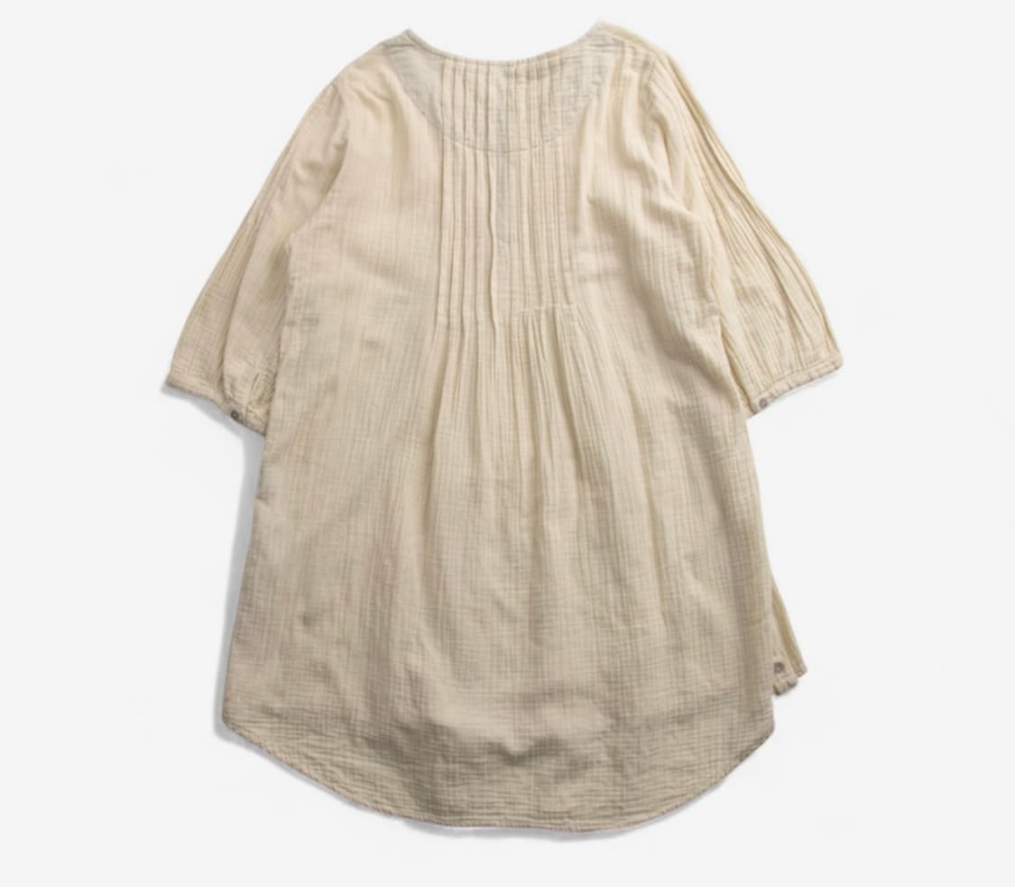 셔링 7부 블라우스 상품이미지2