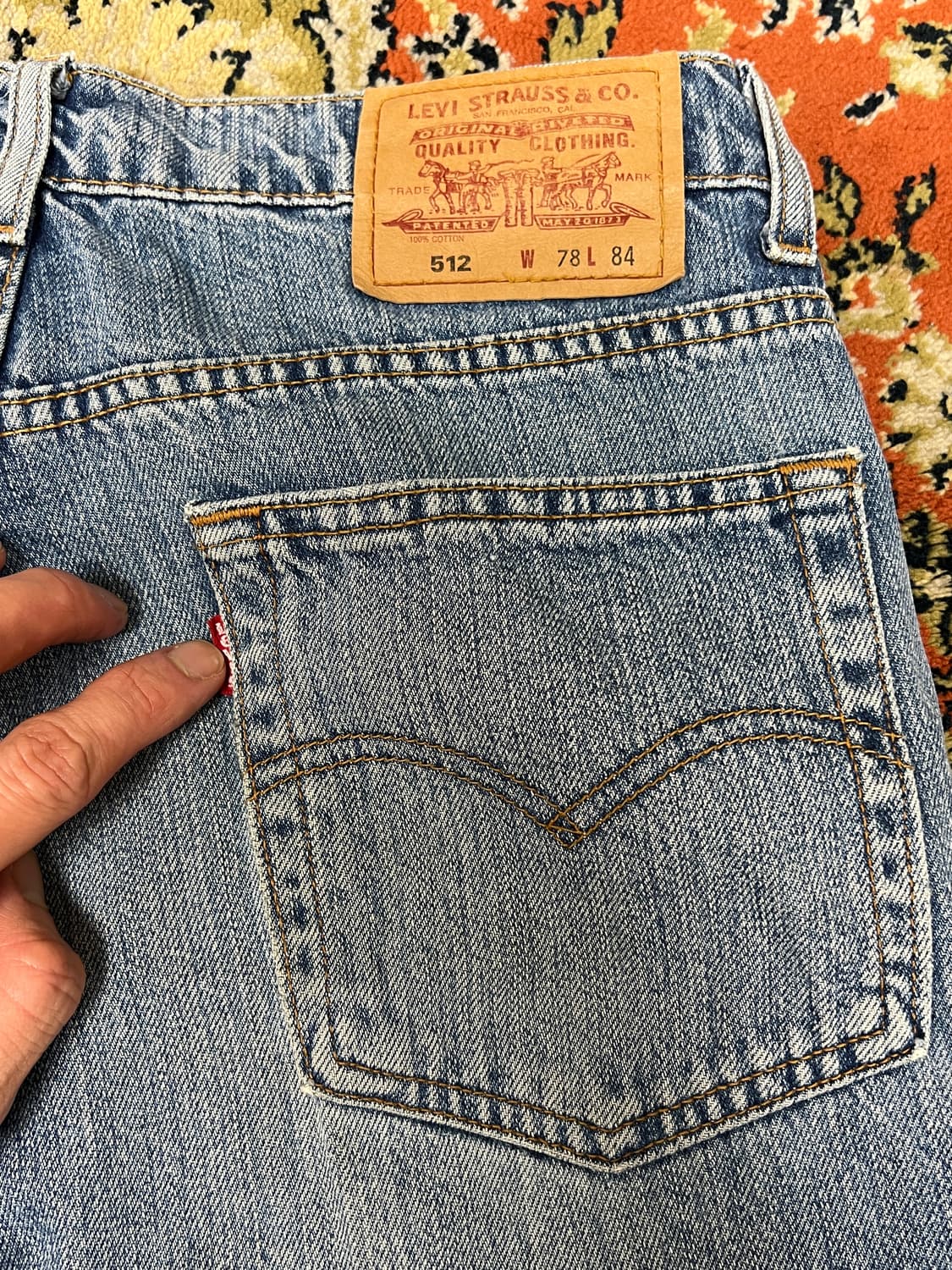 [29] 리바이스 512 빈티지 데님 팬츠 상품이미지4