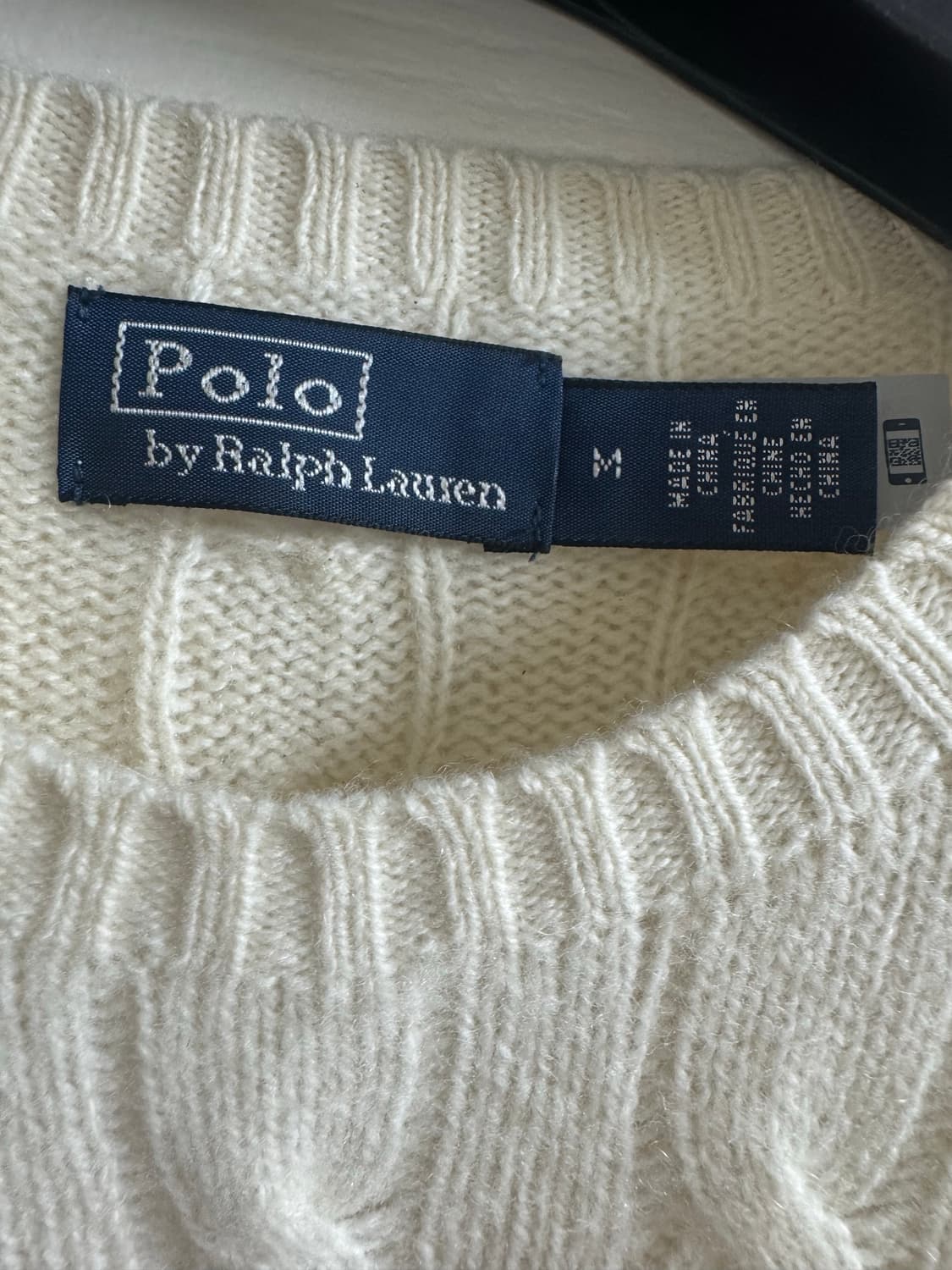 폴로 울 캐시미어 니트 M 상품이미지6