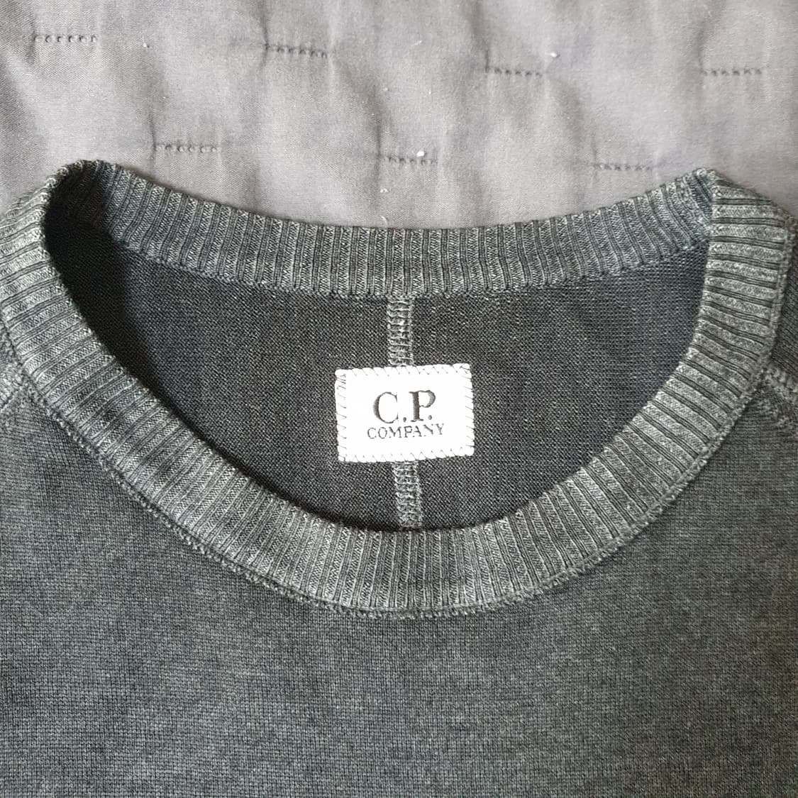 씨피컴퍼니 다잉 워싱 니트 상품이미지5