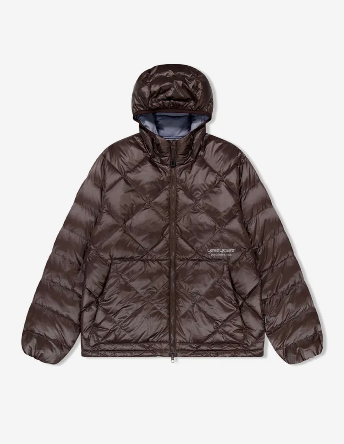 예스아이씨 Wafer Goose Down Jacket Brown  상품이미지1
