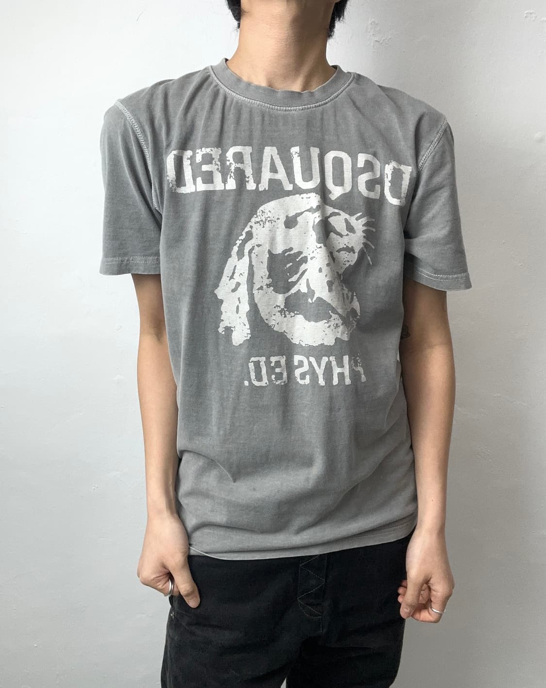DSQUARED2 Phys Ed Distressed Tee 상품이미지1
