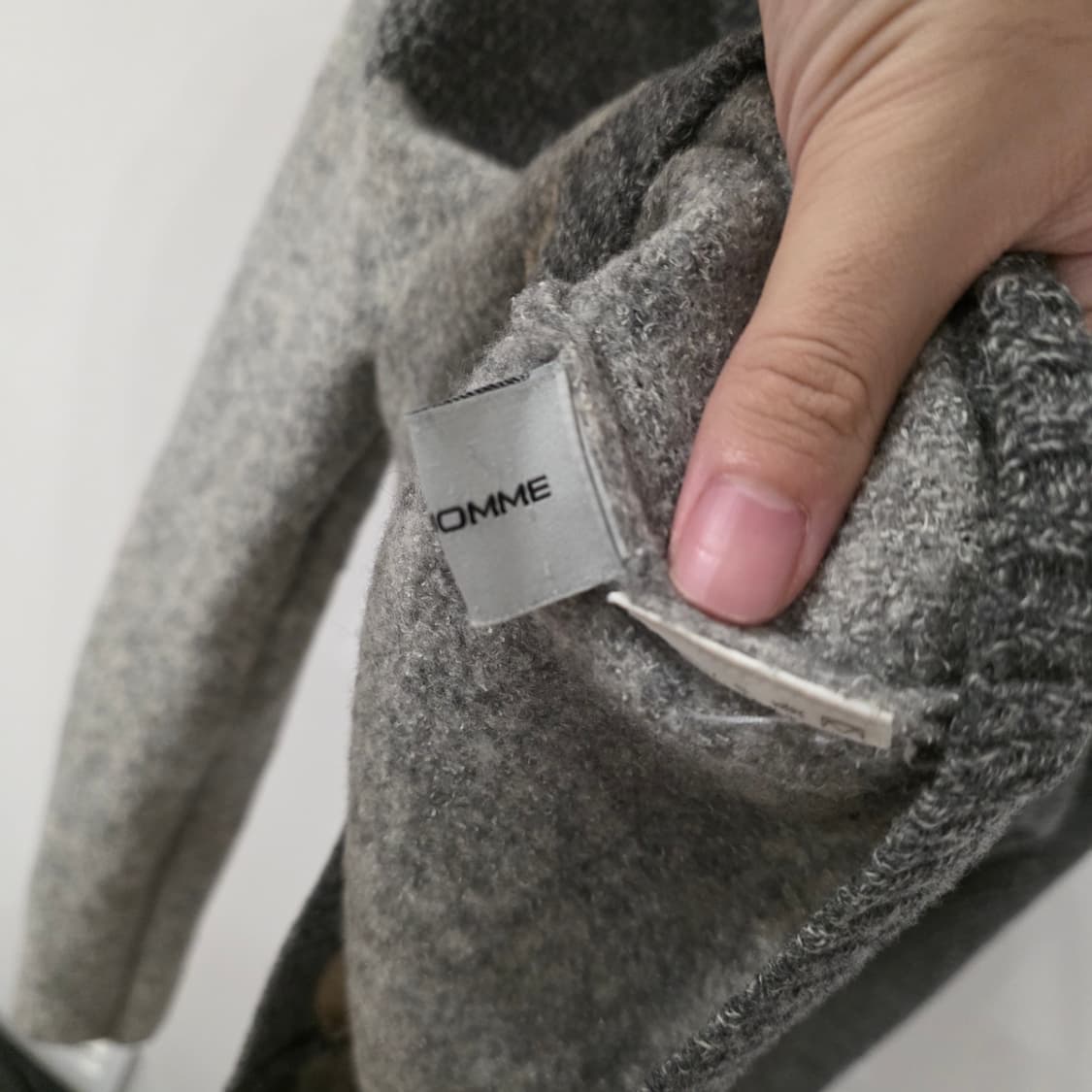 솔리드옴므 여성 배색 니트 상품이미지7