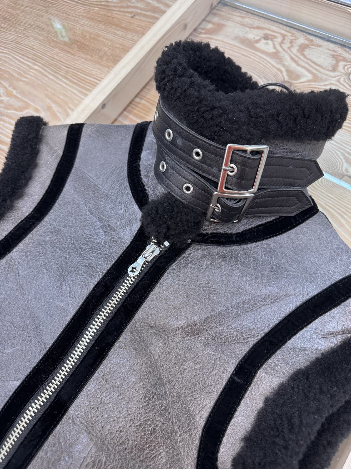 페노메논 11A/W 무통 레더 베스트 상품이미지4