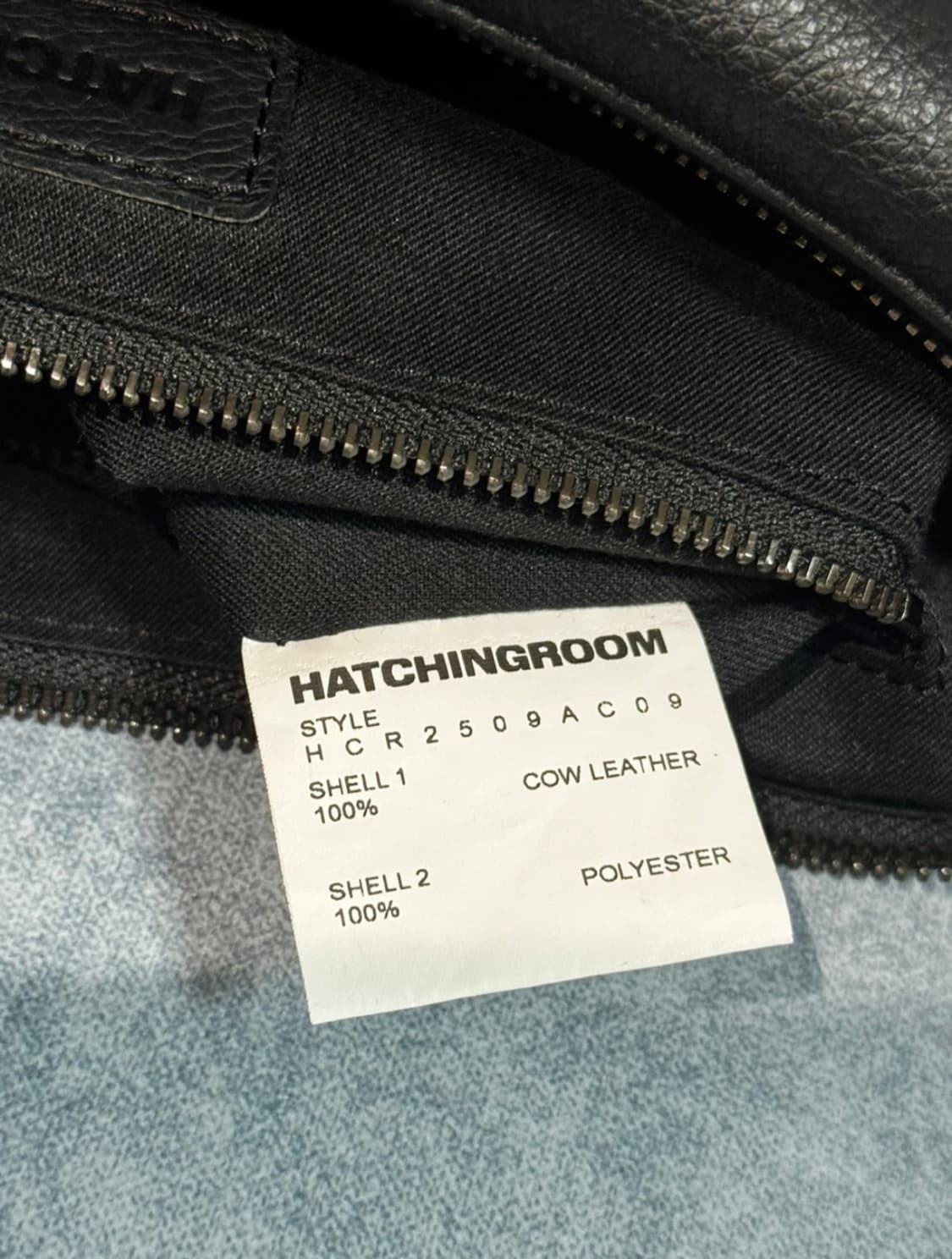 해칭룸 카우 레더백 (단종 상품) 상품이미지4