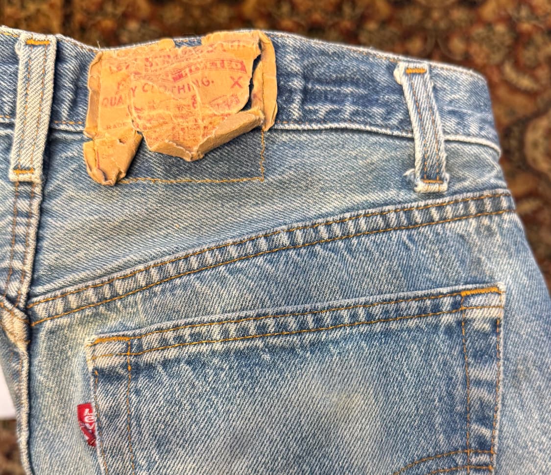 usa 빈티지 리바이스 501 데님 32"(30~31추천) (467) 상품이미지4