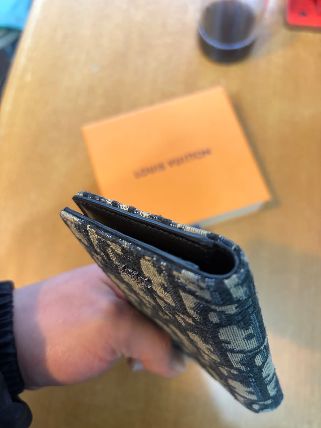 신품대비9.5]디올 오블리크 오거나이저 카드지갑 상품이미지7