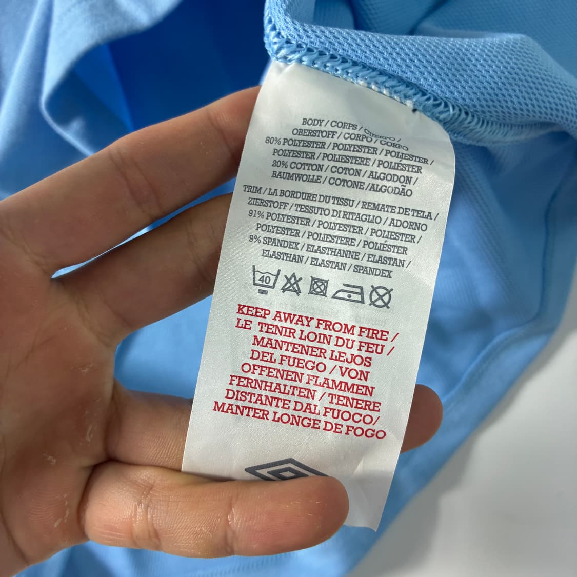 Umbro  엄브로 10-11 맨체스터 시티 홈리그 유니폼  상품이미지5