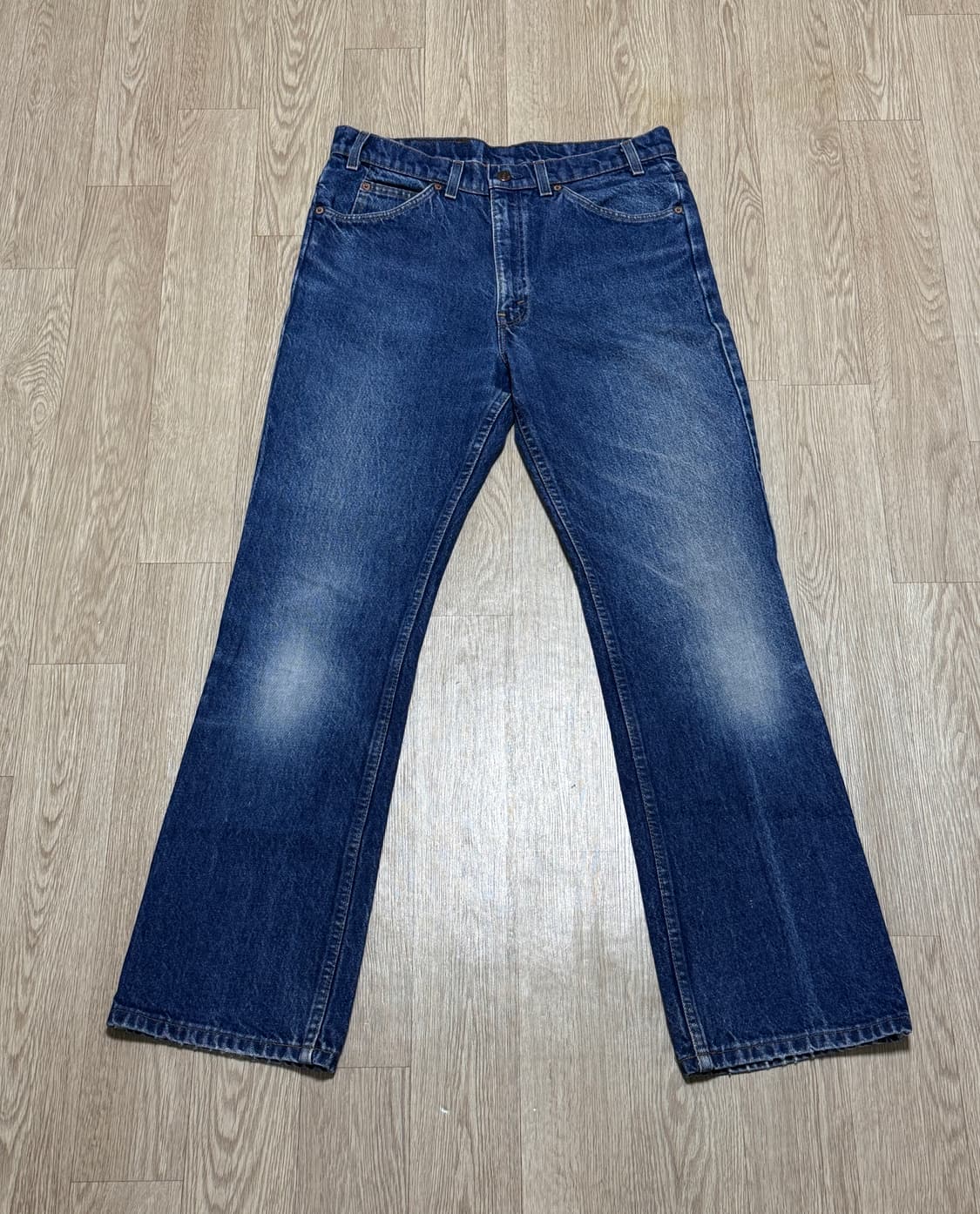 1980s USA 리바이스 517 부츠컷 데님 오렌지탭 상품이미지1