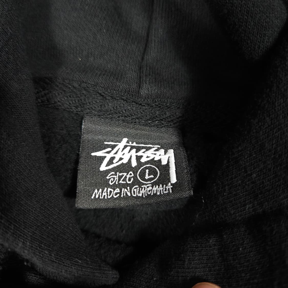 스투시 파라다이스 로스트 후드티 블랙 상품이미지3