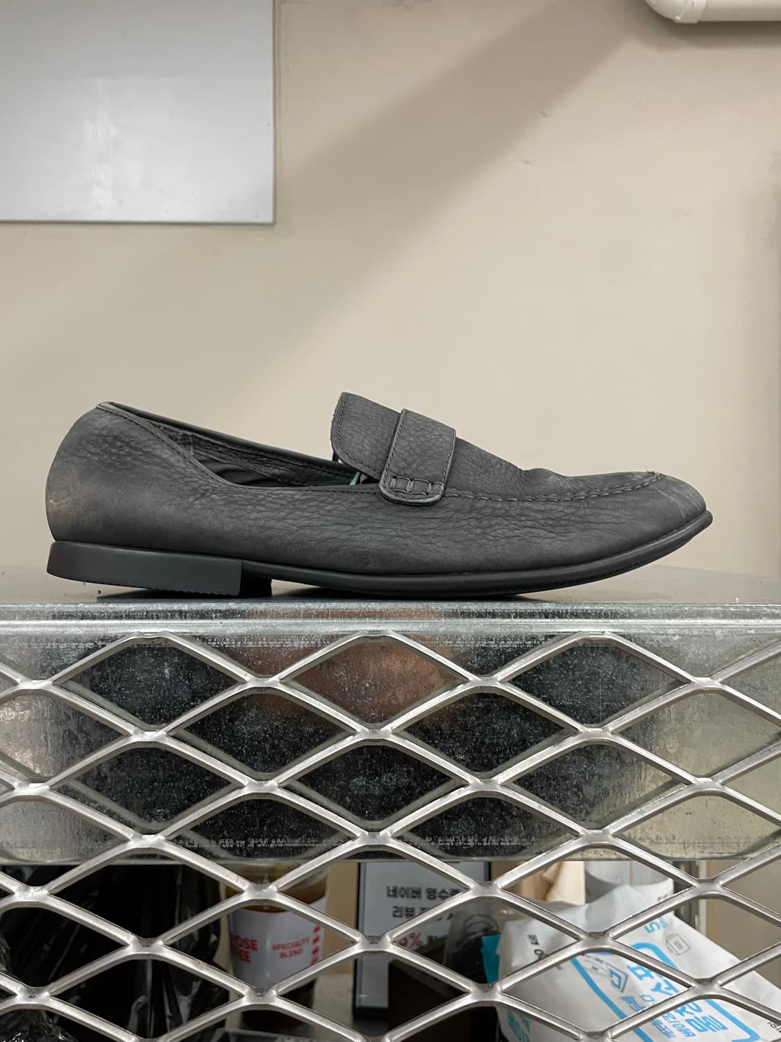 캠퍼 레더 로퍼 그레이 42 (gr-4476) 상품이미지4