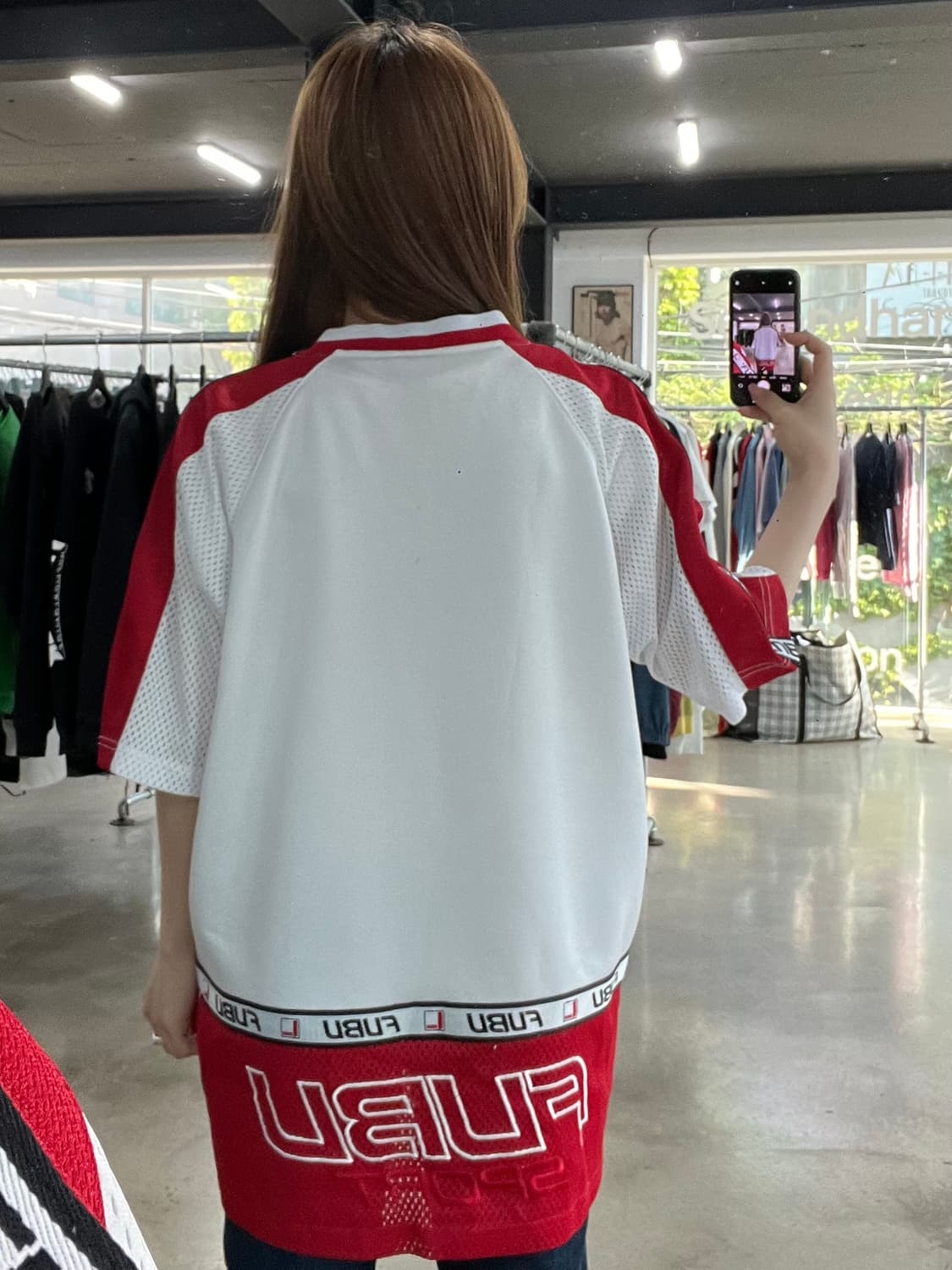 FUBU 90s 올드스쿨 빅로고 져지 상품이미지3