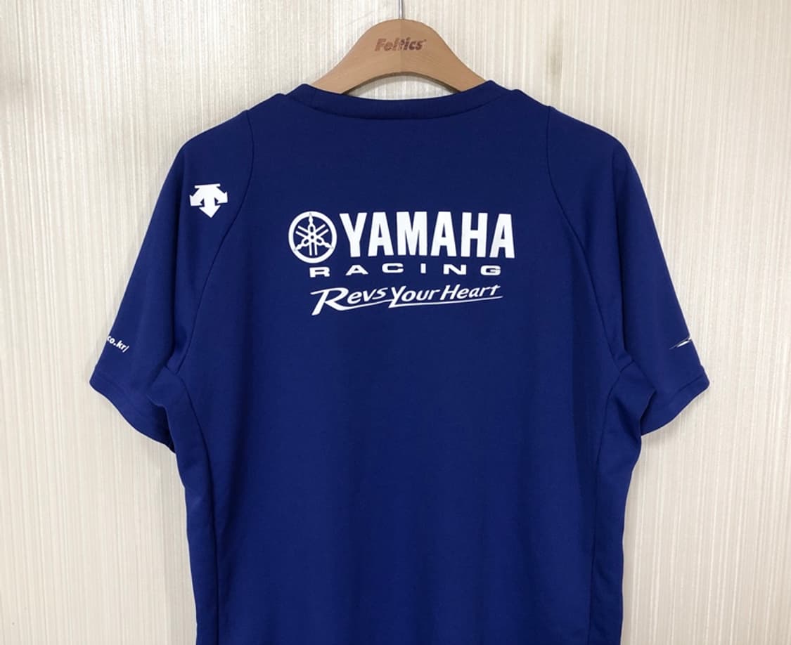 데상트 야마하(YAMAHA)레이싱 티셔츠 XO(110) 상품이미지9