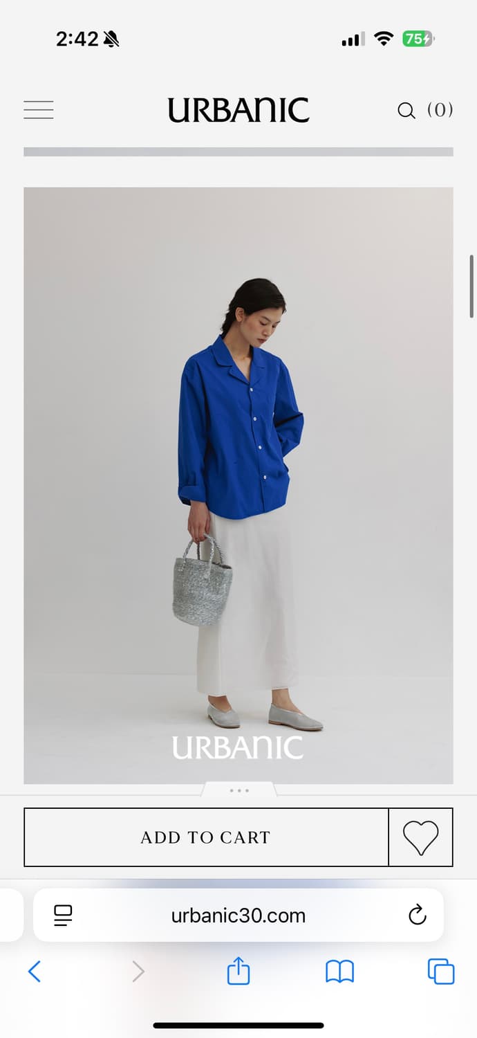 얼바닉 30 fiber skirt 화이트 s 상품이미지2