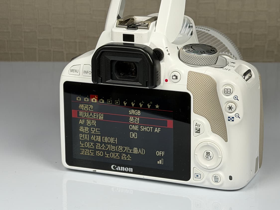 캐논 EOS 100D DSLR 카메라 화이트 상품이미지7