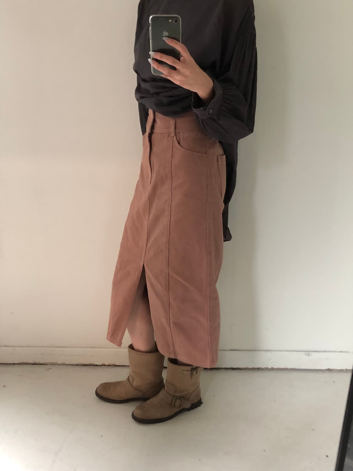 일본빈티지 하이 롱스커트  상품이미지2