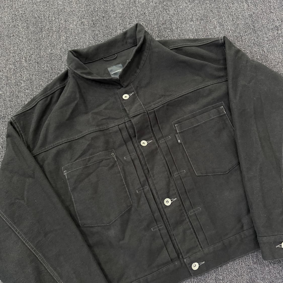 moif 모이프 블루종 트러커 자켓 상품이미지2