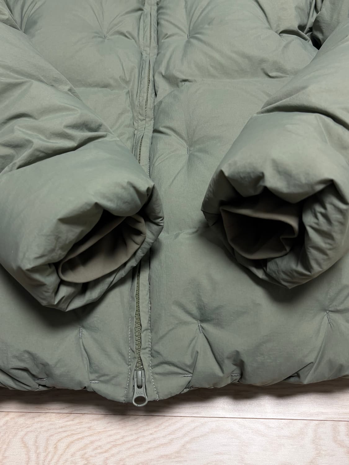 paf 파프 5.0 다운 라이트 올리브 그린 s 상품이미지8