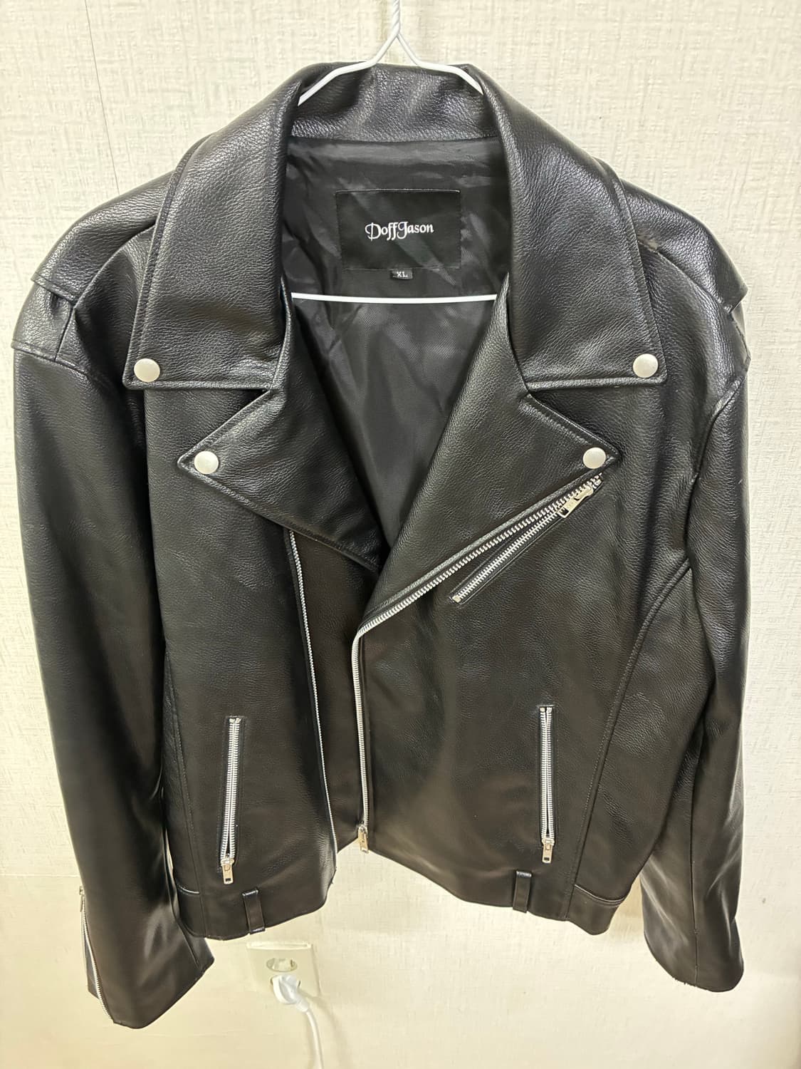 도프제이슨 블랙 라이더 자켓 XL 상품이미지1