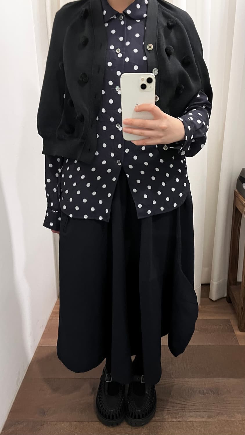 Pompom Poncho Cardigan 상품이미지9