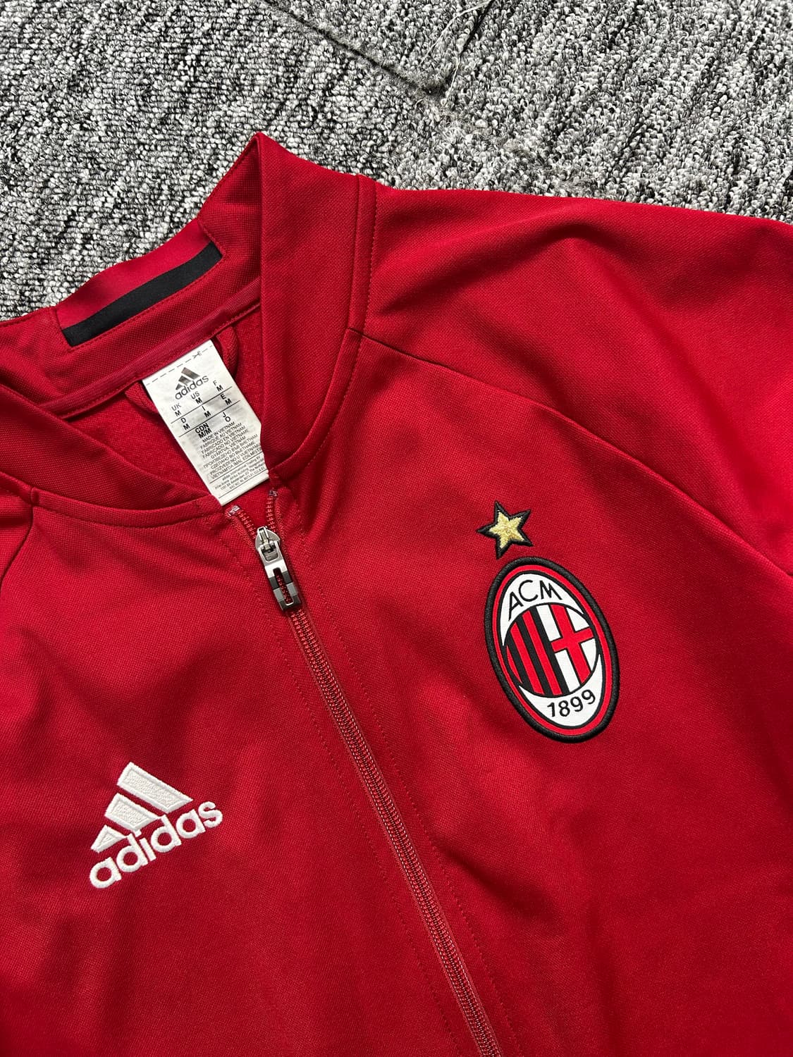 아디다스 AC 밀란 레드 트랙탑 져지 M 상품이미지7