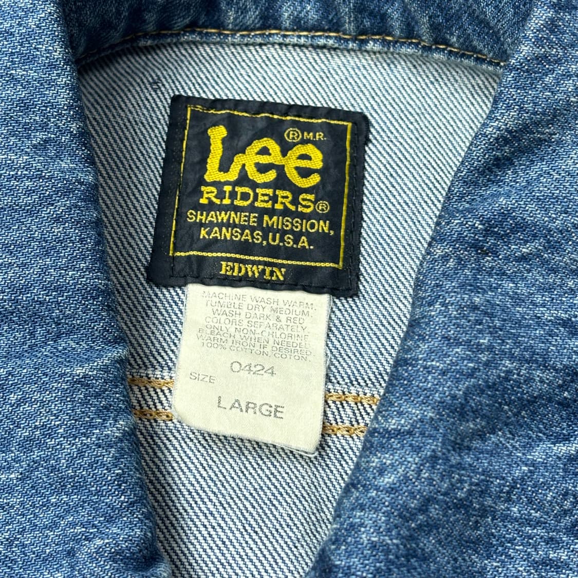 LEE riders 리 라이더 데님 자켓 상품이미지8