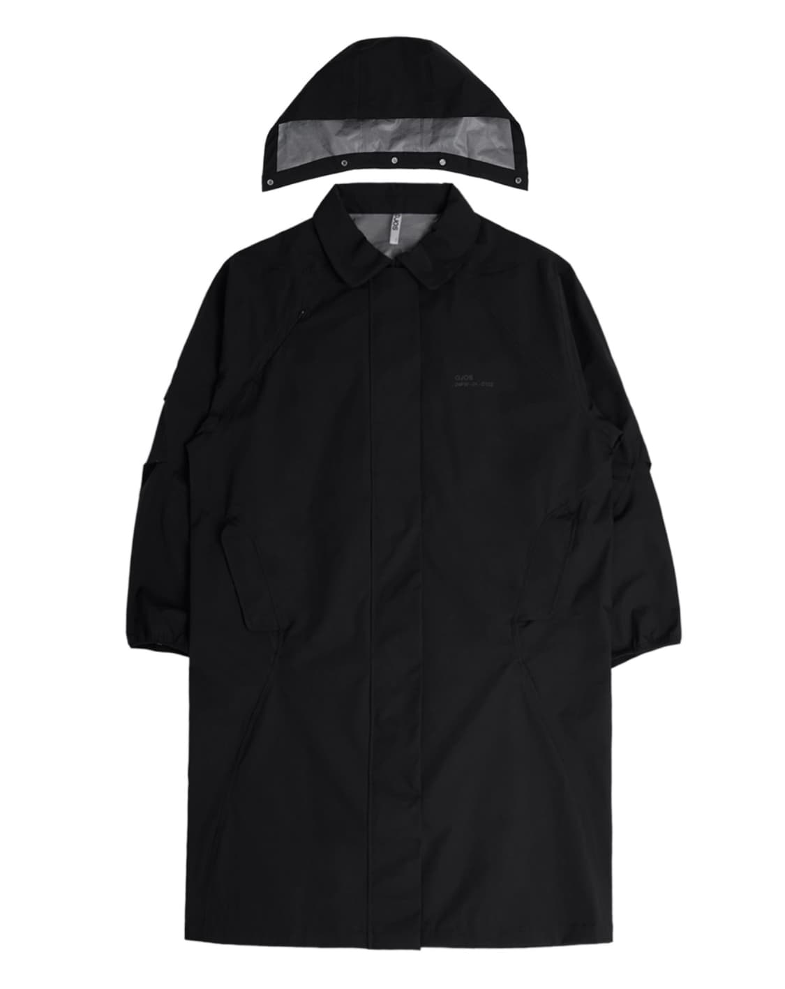 오호스 투웨이 나일론 퍼 코트 상품이미지3