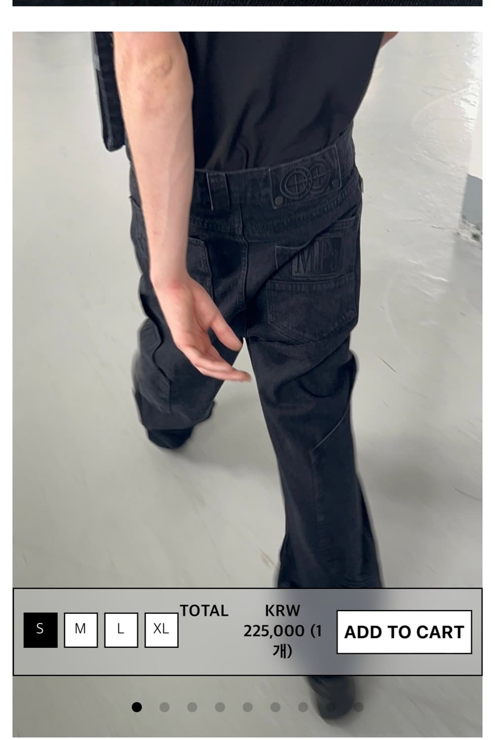 MPa CALF POCKET PANTS(black) 상품이미지1