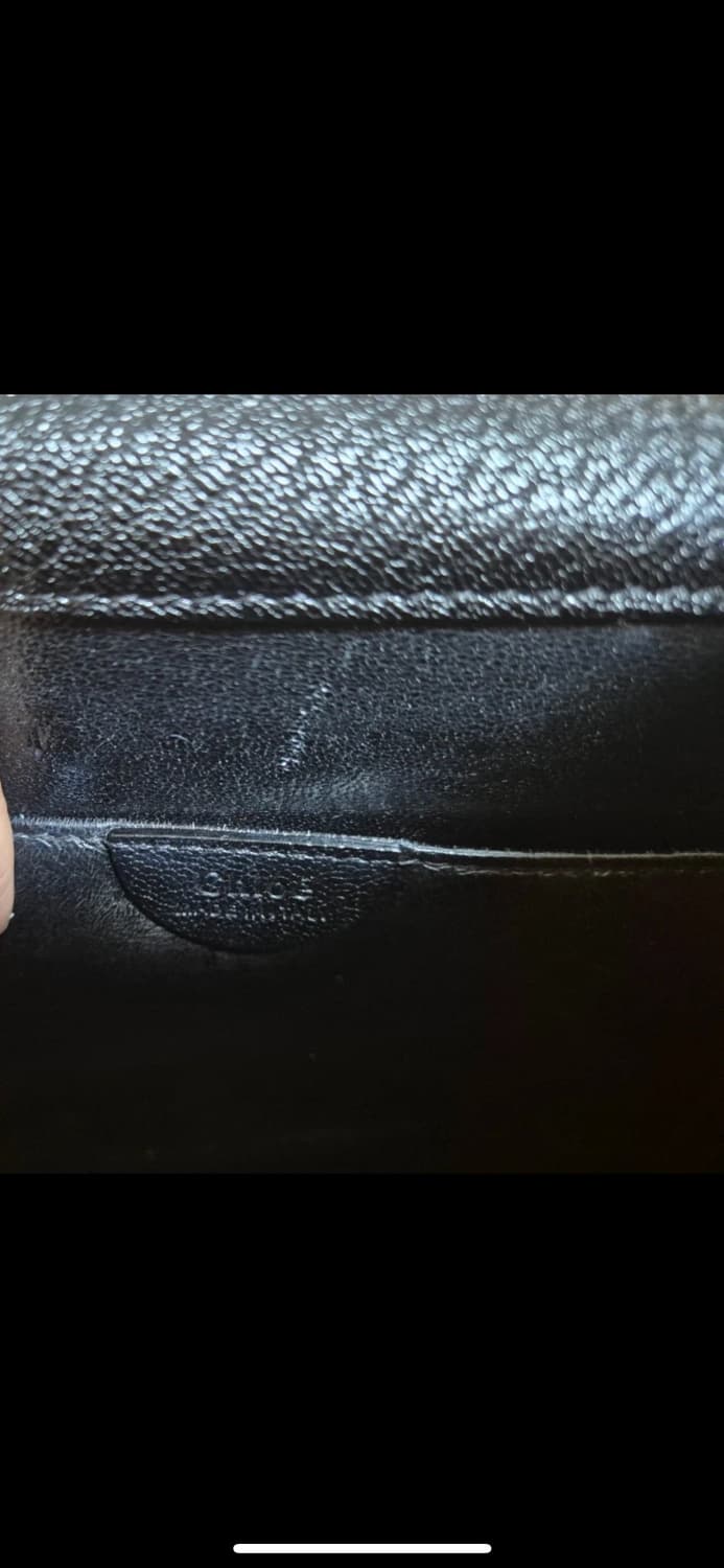 끌로에 엘시 체인 미니 숄더 크로스백 금장 골드 이브닝 투웨이 상품이미지8