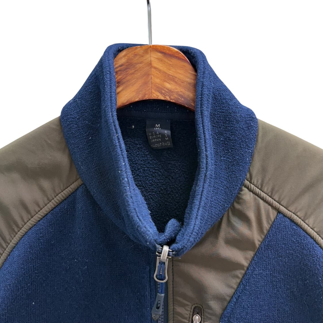 [M] 몽벨 네이비 플리스 집업 상품이미지5