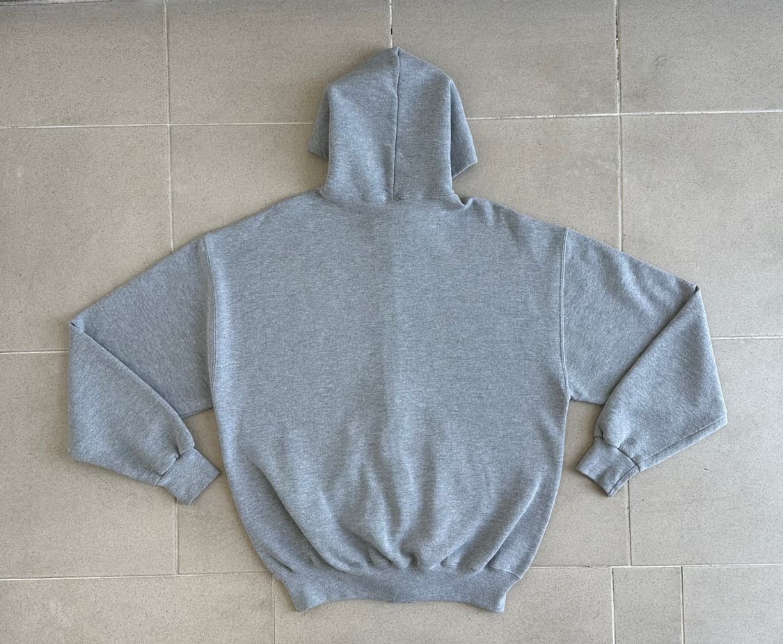 90s 빈티지 러셀 후드집업 그레이 XL 상품이미지2
