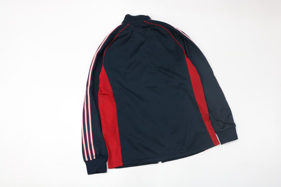아디다스 빈티지 클라이마라이트 네이비 레드 배색 트랙탑 (M) 상품이미지7