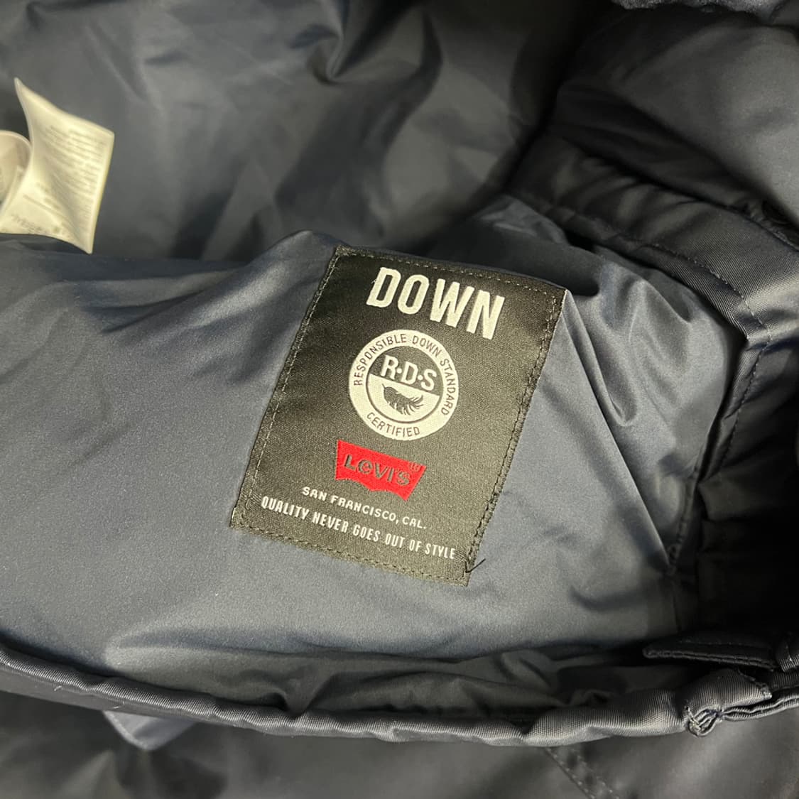 리바이스 덕 다운 야상 패딩 점퍼 자켓 S 상품이미지4