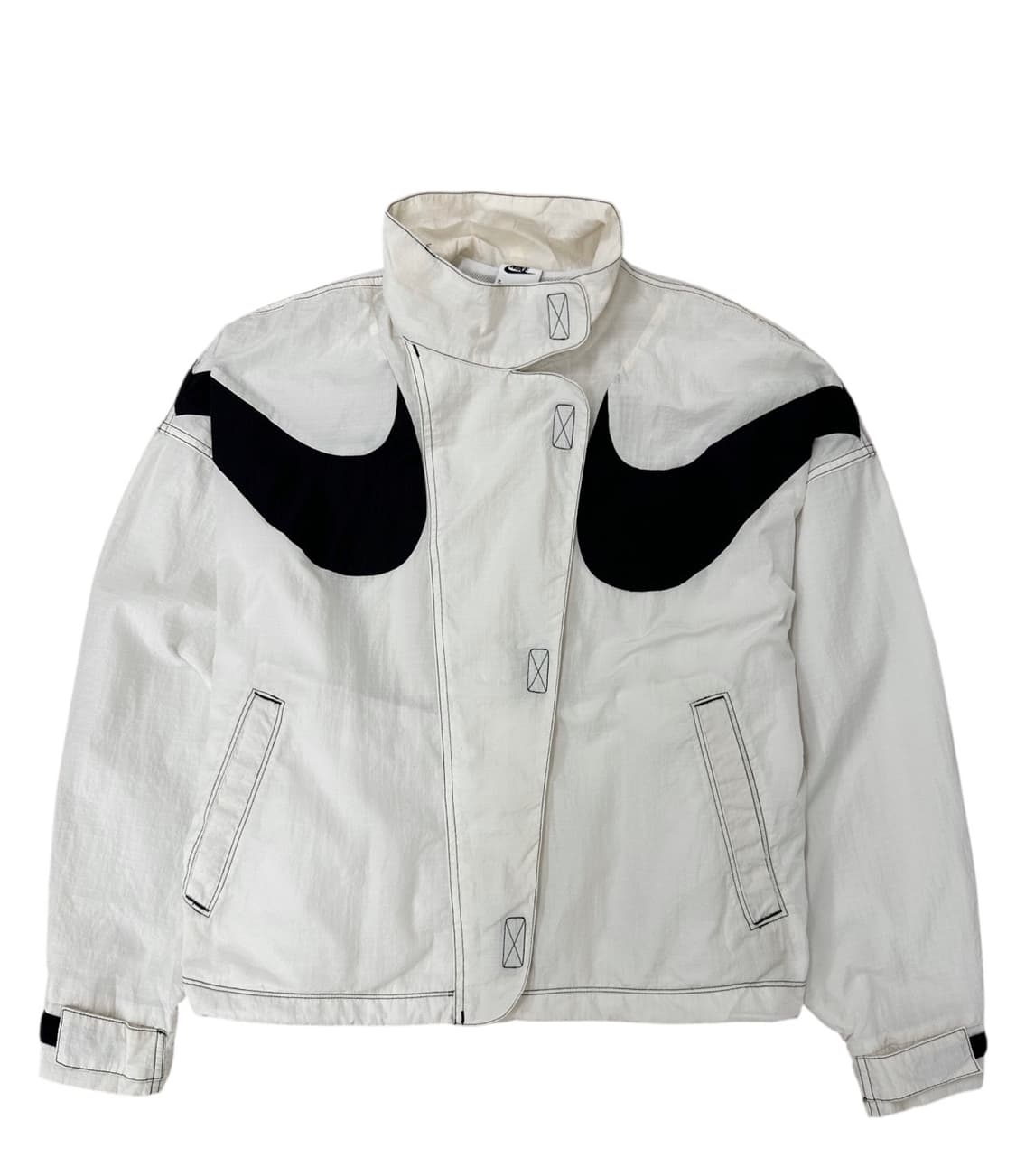 나이키 빅스우시 리펠 우븐자켓 화이트 (여성M)  상품이미지1