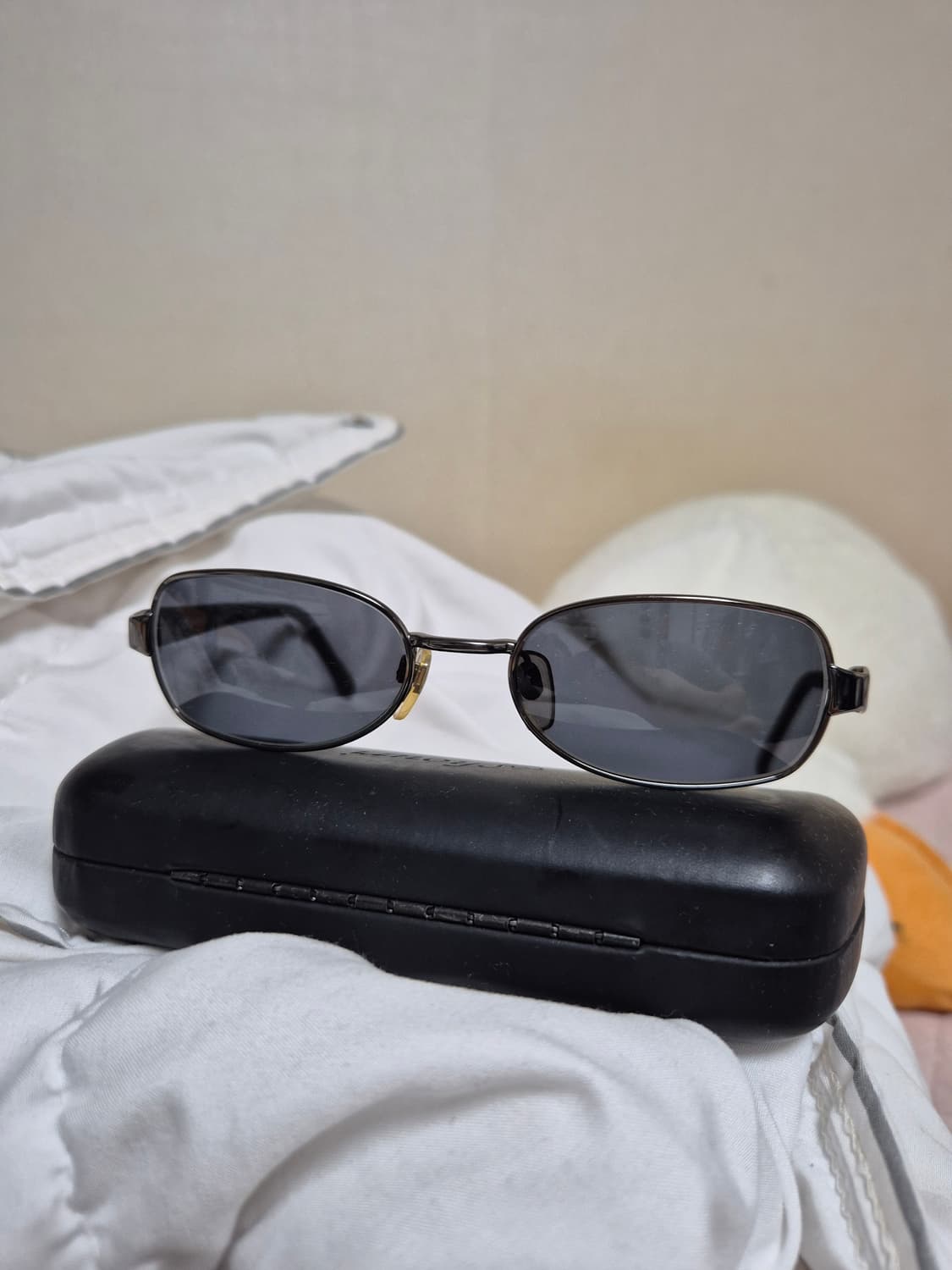 90-00's 임페리오 아르마니 Emporio Armani 블랙 선글라스 상품이미지1