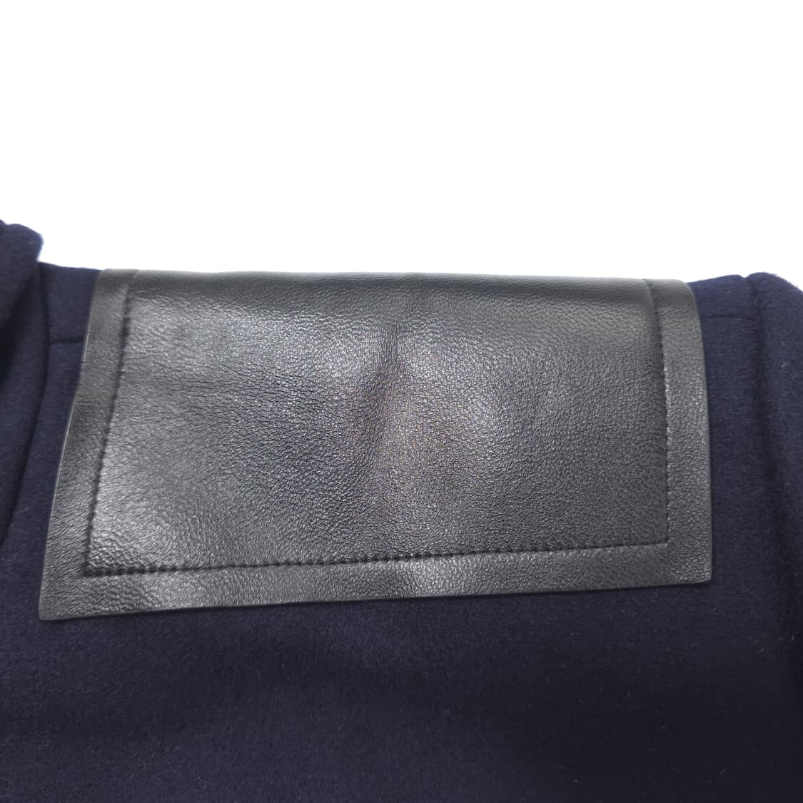 시스템 믹스매치레이어 울 코트 네이비 (105) 상품이미지7