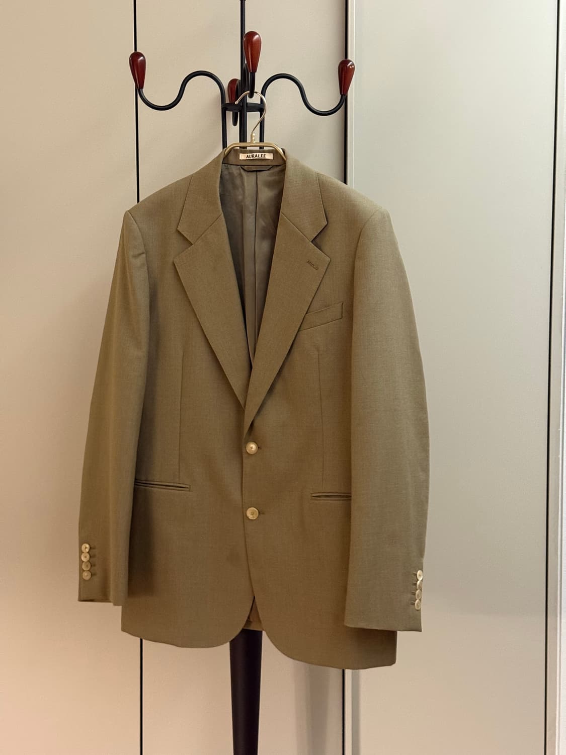 [5] AURALEE Dobby Jacket 상품이미지1