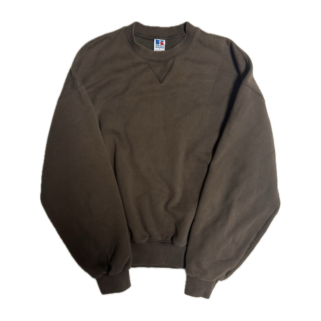 90s 러셀 에슬레틱 스웻셔츠 맨투맨 브라운 L 상품이미지1